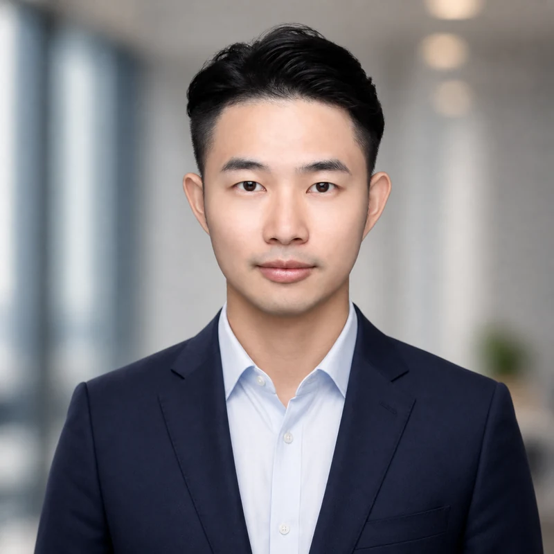 Portrait of Business Director Jonas