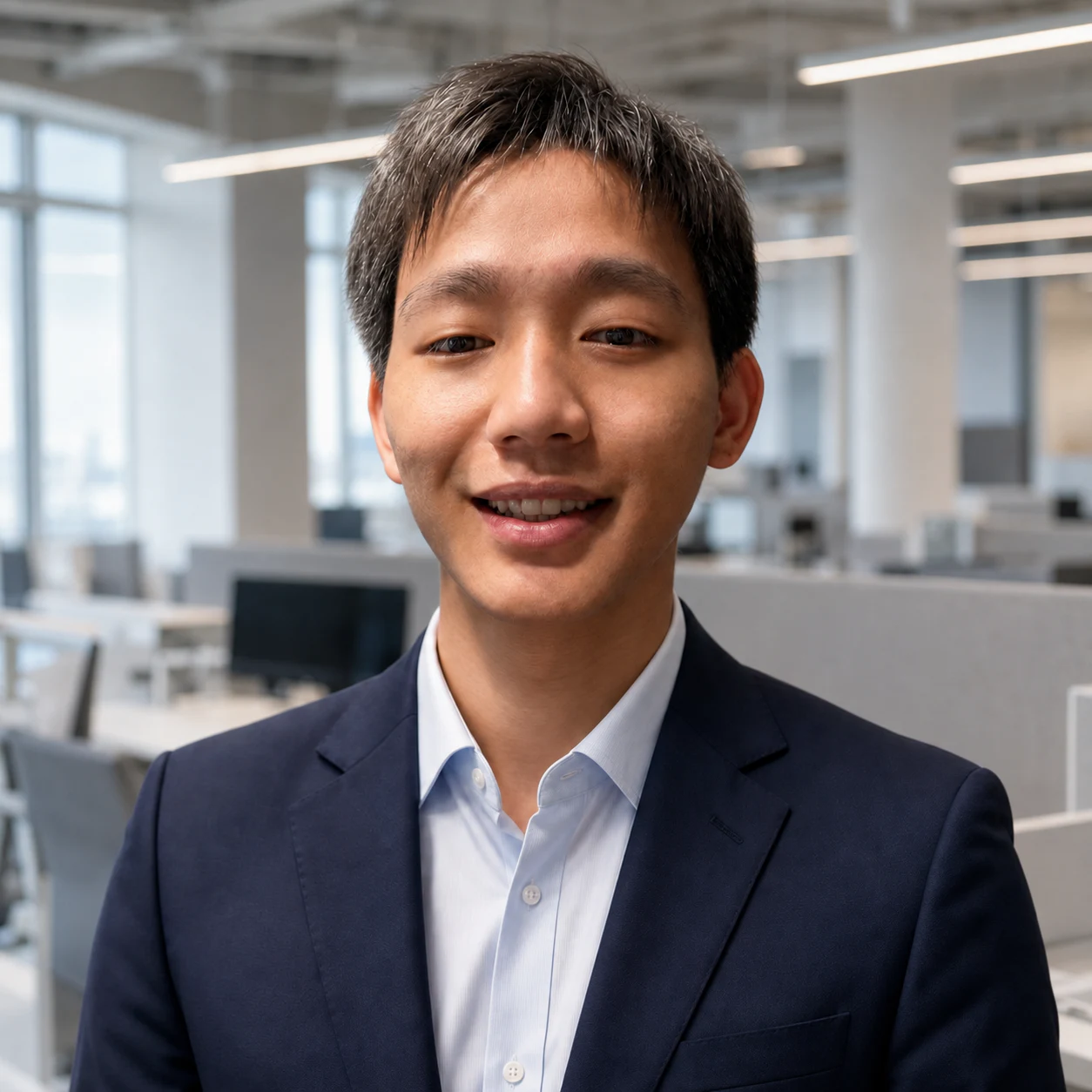 Portrait of Guo Zewen, CEO